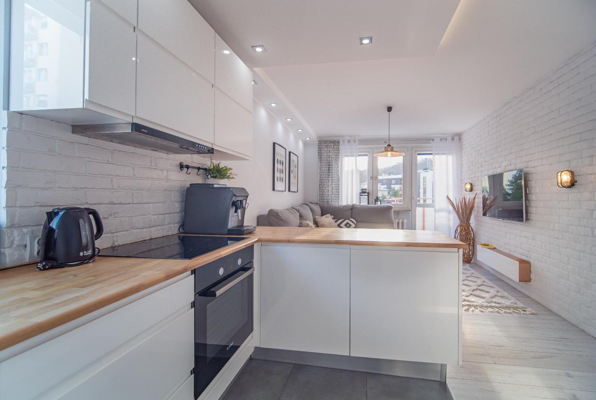 Bianco Apartament กดิเนีย ภายนอก รูปภาพ