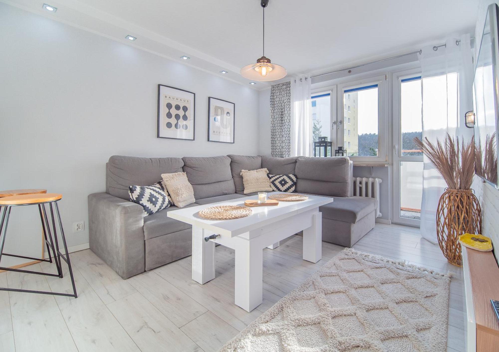 Bianco Apartament กดิเนีย ภายนอก รูปภาพ